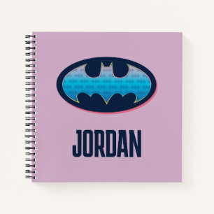 Batman   Rosa und Blau Notizbuch