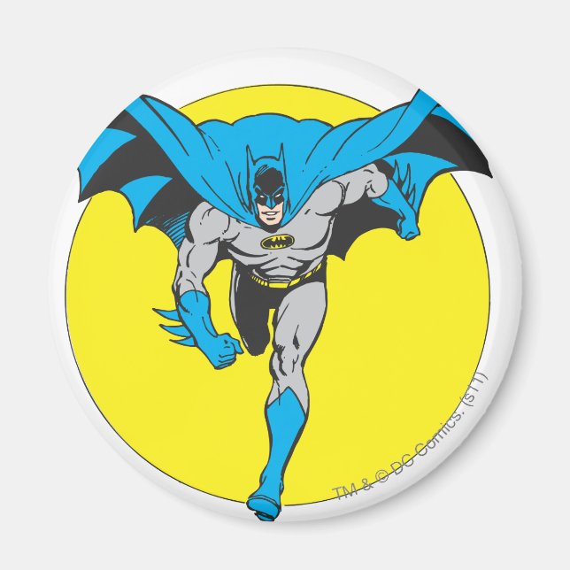 Batman Runs Forward Magnet (Vorne)