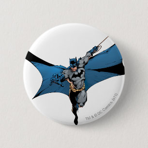 Batman springt mit Seil Button