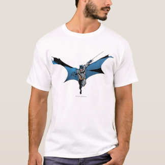 Batman springt mit Seil T-Shirt