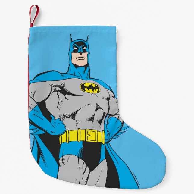 Batman Stands Kleiner Weihnachtsstrumpf (Vorderseite)