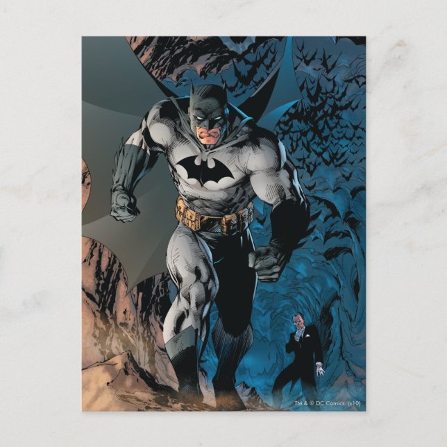 Batman Stride Postkarte (Vorderseite)
