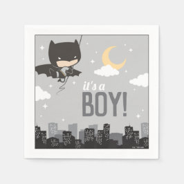 Batman Super Hero Baby Shower Serviette