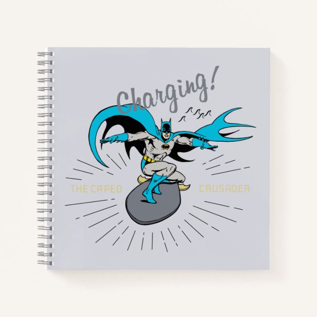 Batman Surfing - Ladung! Notizbuch (Vorderseite)