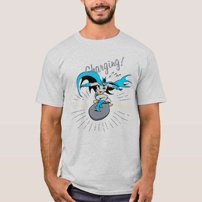 Batman Surfing - Ladung! T-Shirt (Vorderseite)