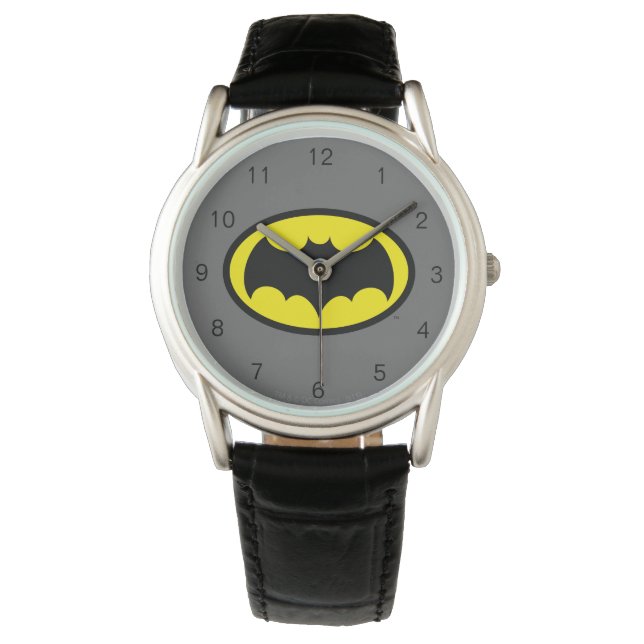 Batman Symbol Armbanduhr (Vorderseite)