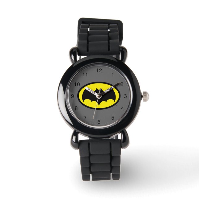 Batman Symbol Armbanduhr (Vorderseite)