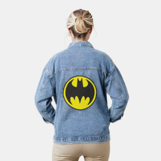 Batman Symbol | Bat Circle Logo Jeansjacke