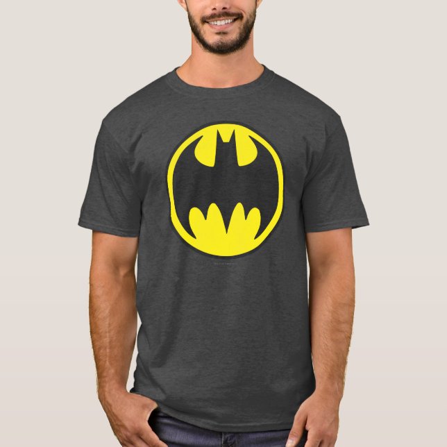 Batman Symbol | Bat Circle Logo T-Shirt (Vorderseite)