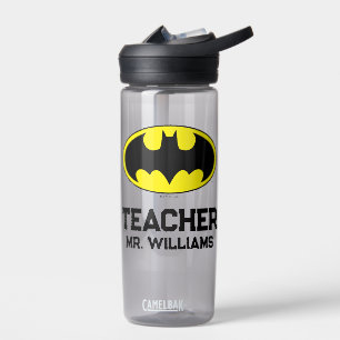 Batman-Symbol Bat-Oval-Logo Trinkflasche