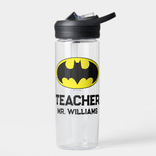 Batman-Symbol Bat-Oval-Logo Trinkflasche