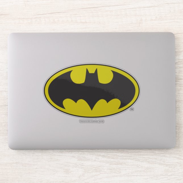 Batman Symbol | Becken-Oval-Logo Aufkleber (Computer)