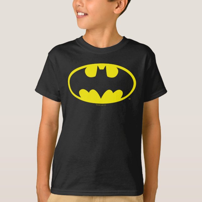 Batman Symbol | Becken-Oval-Logo T-Shirt (Vorderseite)