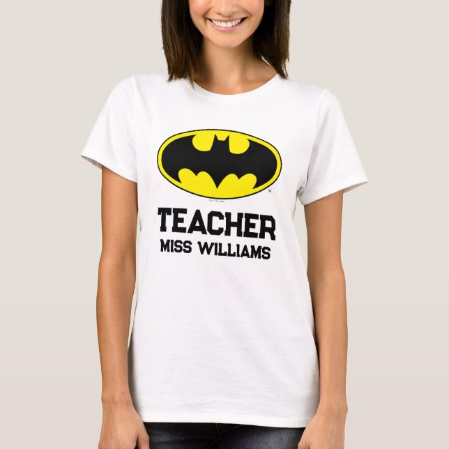 Batman Symbol | Becken-Oval-Logo T-Shirt (Vorderseite)