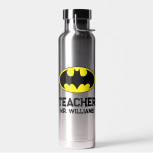 Batman Symbol Becken-Oval-Logo Trinkflasche