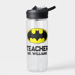 Batman Symbol Becken-Oval-Logo Trinkflasche