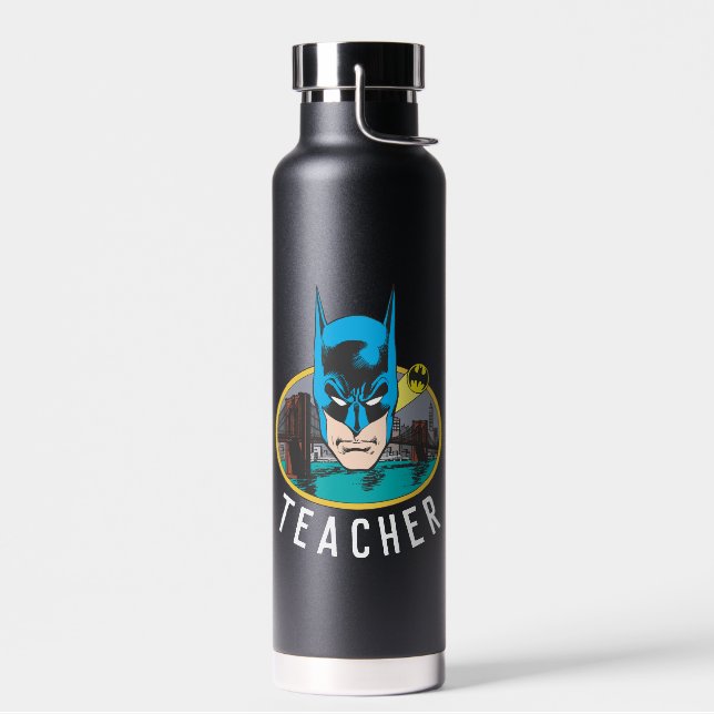 Batman Symbol | Becken-Oval-Logo Trinkflasche (Links)