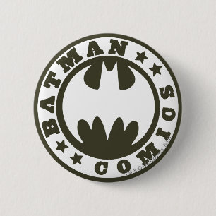 Batman Symbol COMICEN Button