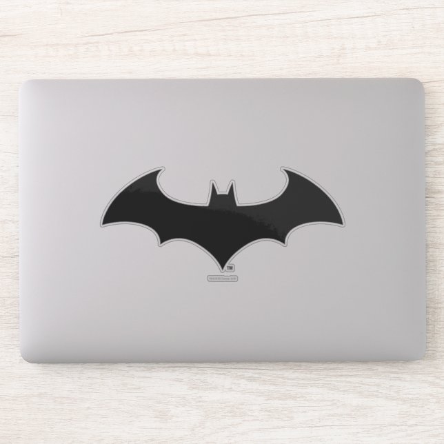 Batman Symbol | Einfache Bat-Silhouette Aufkleber (Computer)