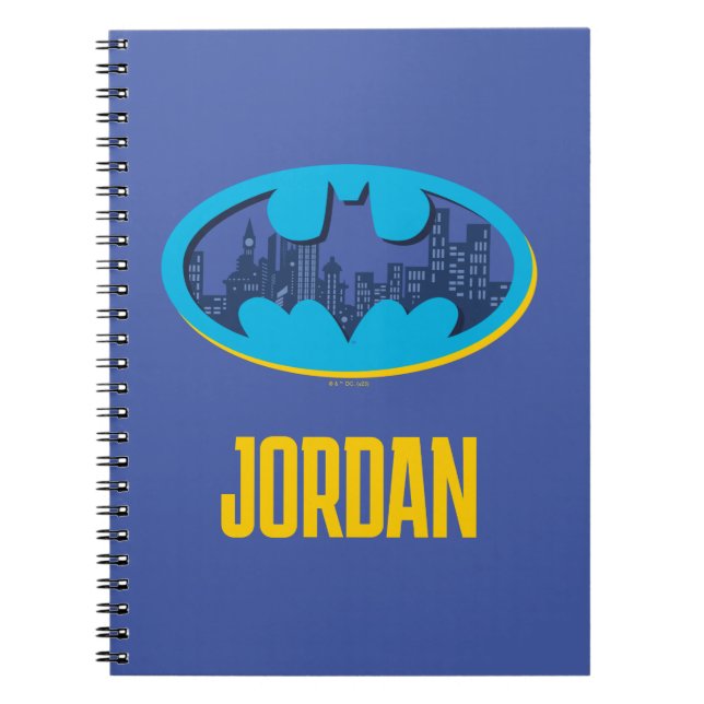 Batman | Symbol für die Stadt Arkham Notizblock (Vorderseite)