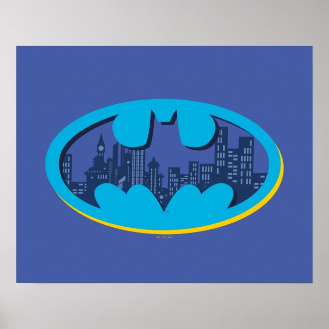 Batman | Symbol für die Stadt Arkham Poster (Vorne)