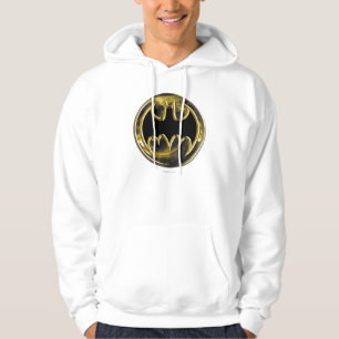 Batman Symbol Gold-Logo Hoodie