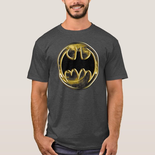 Batman Symbol | Gold-Logo T-Shirt (Vorderseite)