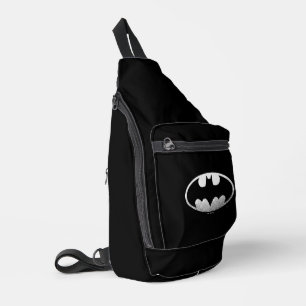Batman Symbol   Grainy-Logo Crossbody Bag