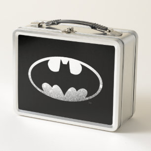 Batman Symbol Grainy-Logo Metall Brotdose