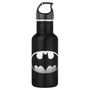 Batman Symbol   Grainy Logo Trinkflasche