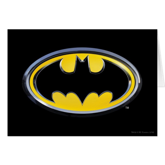 Batman Symbol | Klassisches Logo (Vorderseite (Horizontal))
