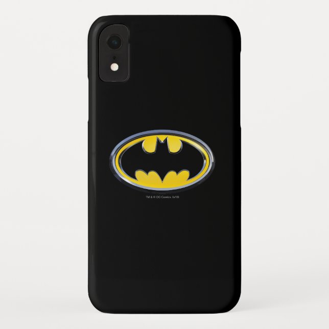 Batman Symbol | Klassisches Logo Case-Mate iPhone Hülle (Rückseite)