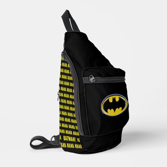Batman Symbol | Klassisches Logo Crossbody Bag (Linke Seite)