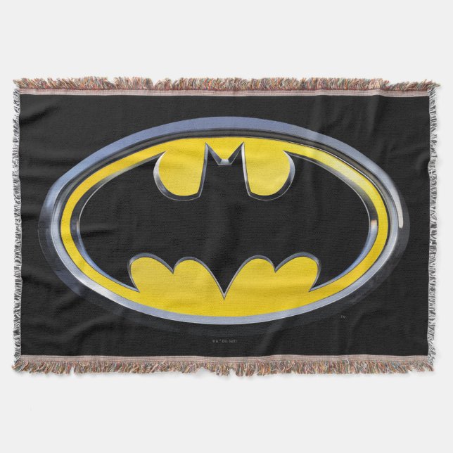 Batman Symbol | Klassisches Logo Decke (Vorderseite)