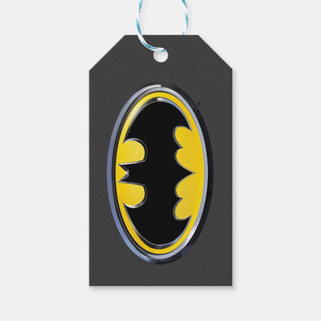 Batman Symbol | Klassisches Logo Geschenkanhänger (Vorderseite)