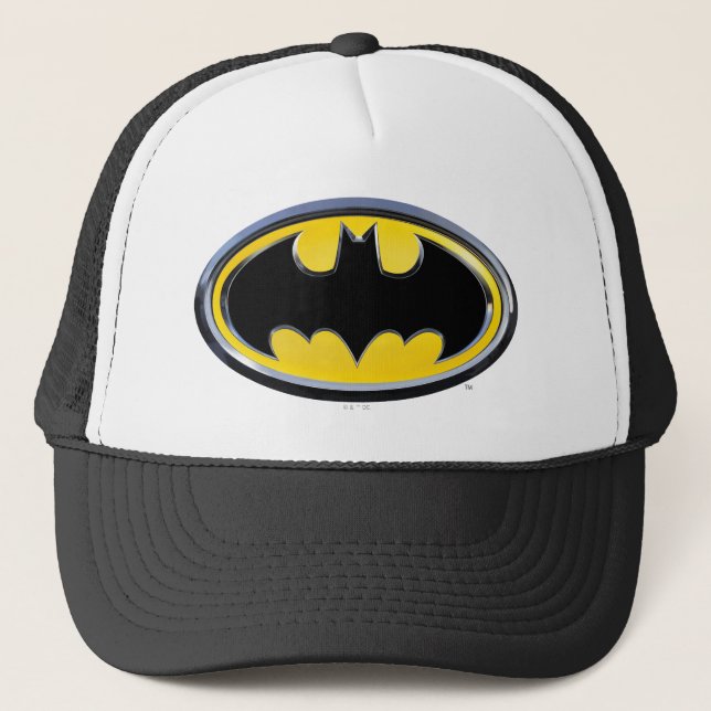 Batman Symbol | Klassisches Logo Truckerkappe (Vorderseite)