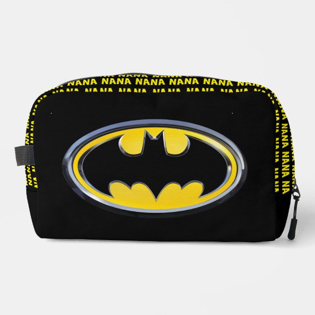 Batman Symbol | Klassisches Logo Waschbeutel (Vorderseite)