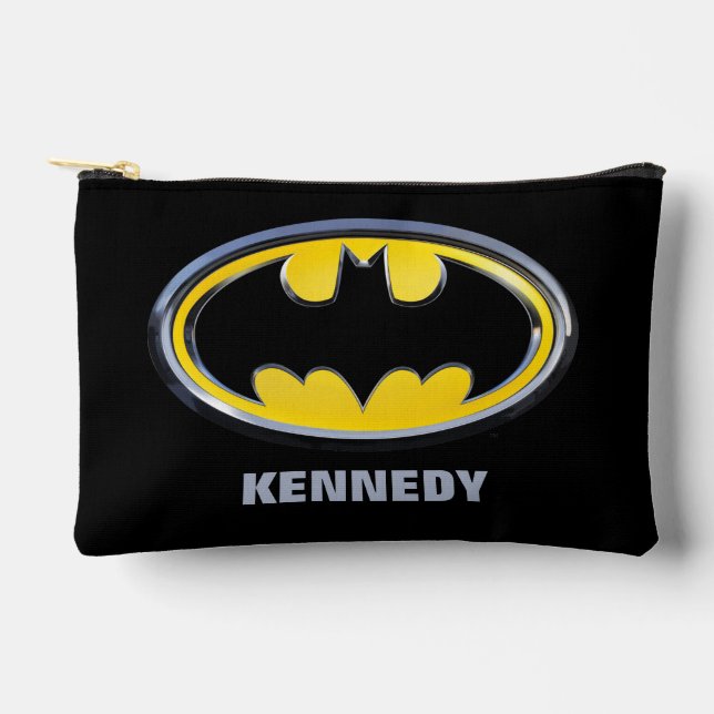 Batman Symbol | Klassisches Logo Zubehörtasche (Vorderseite)