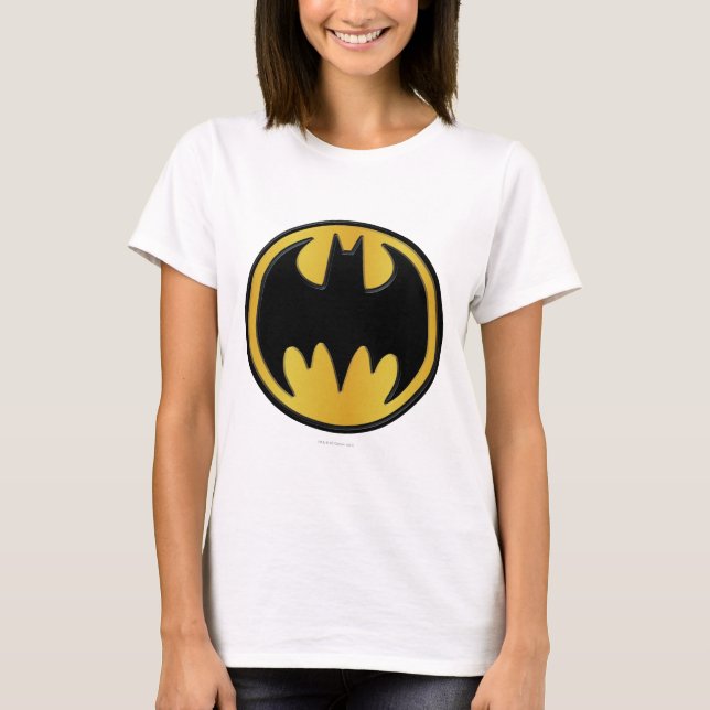 Batman Symbol | Klassisches Round-Logo T-Shirt (Vorderseite)