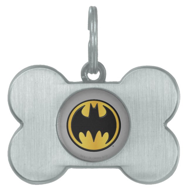 Batman Symbol | Klassisches Round-Logo Tiermarke (Vorderseite)