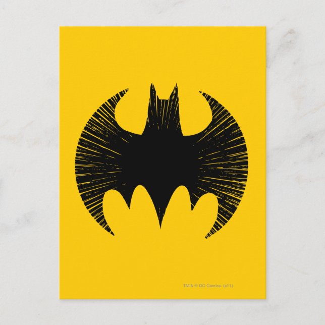 Batman Symbol Logo | Postkarte (Vorderseite)