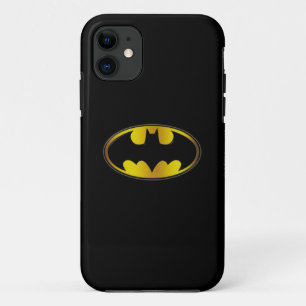 Batman Symbol Oval Gradient Logo iPhone 11 Hülle