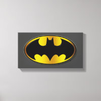 Batman Symbol | Oval Gradient Logo