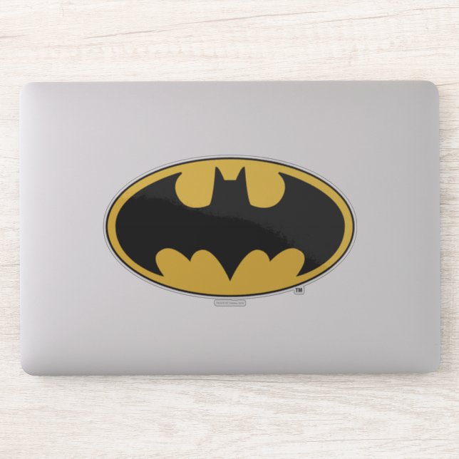 Batman Symbol | Oval Logo Aufkleber (Computer)
