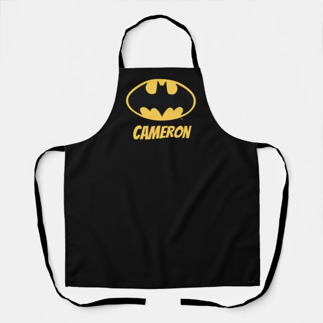 Batman Symbol | Oval Logo Schürze (Vorderseite)