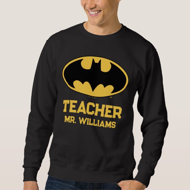 Batman Symbol | Oval Logo Sweatshirt (Vorderseite)