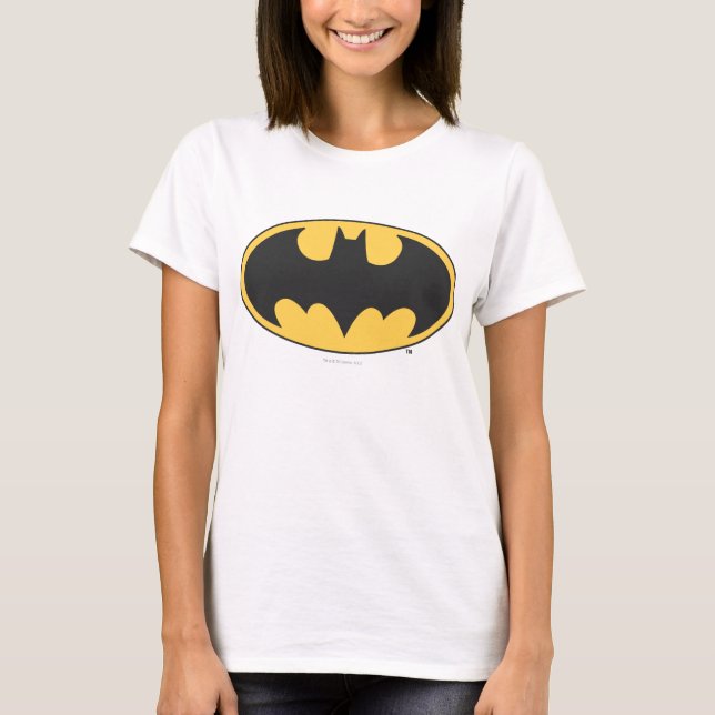 Batman Symbol | Oval Logo T-Shirt (Vorderseite)