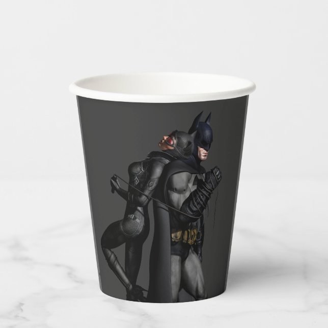 Batman Symbol | Papier für das einfache BAT-Logo f Pappbecher (Vorderseite)