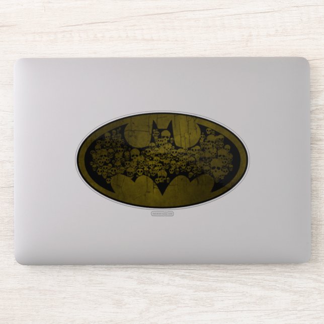 Batman Symbol | Skulpturen im Bat-Logo Aufkleber (Computer)