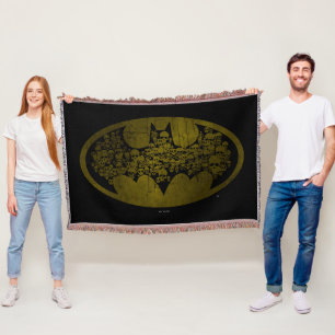 Batman Symbol Skulpturen im Bat-Logo Decke